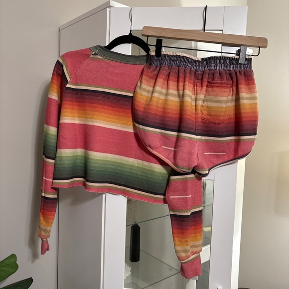 Aviator Nation Multicolor Striped Sweatshirt - Picture 7 of 7